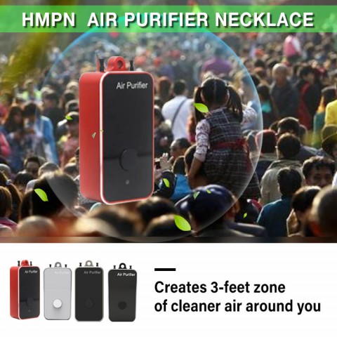2021 Two Gears Adjustable Air Purifier Necklace