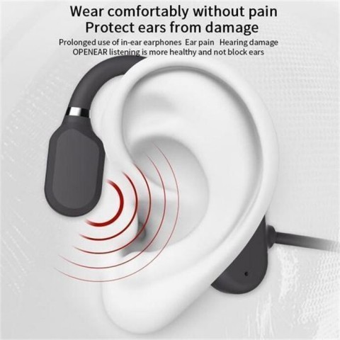 Safe and comfortable bone conduction headphones