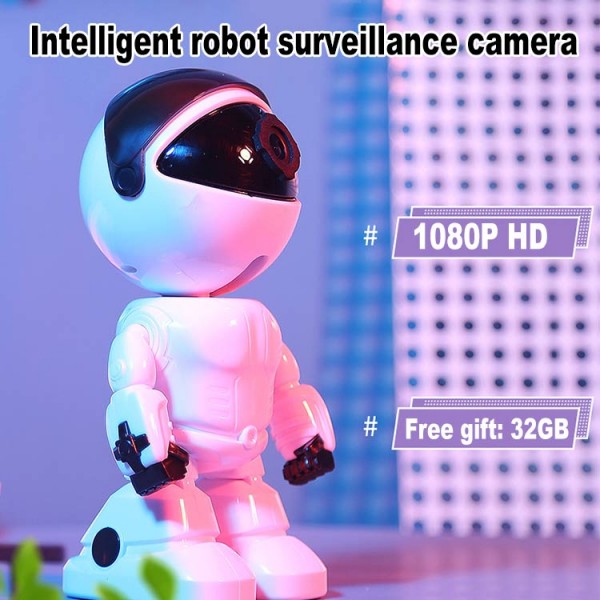 Intelligent robot surveillance camera