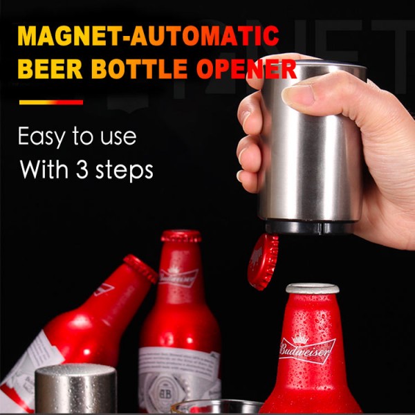 Magnet-Automatic Beer Bottle Opener