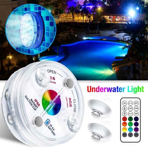 LED Magnetic Light With Suction Pads..