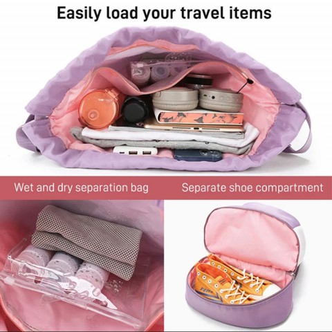 Travel and sports dual-use bag