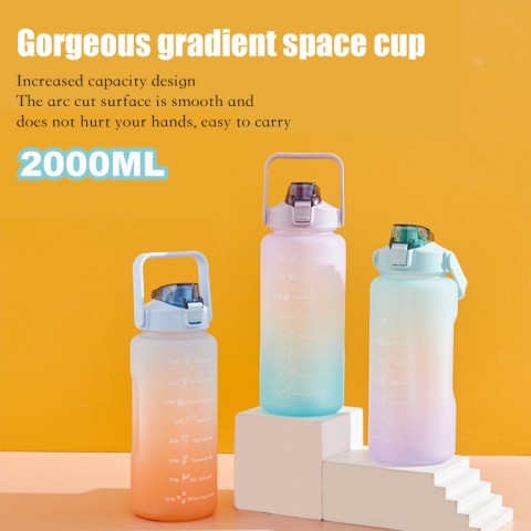 Space plastic cup