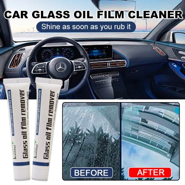 Car Glass Oil Film Cleaner..