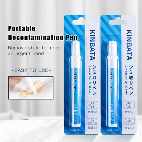 Portable decontamination pen