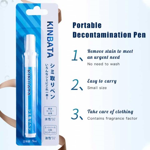 Portable decontamination pen