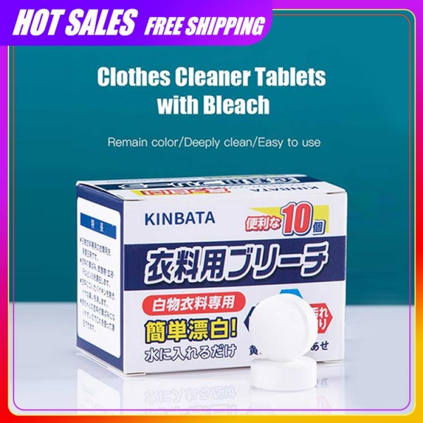 Clothes Cleaner Tablets with Bleach