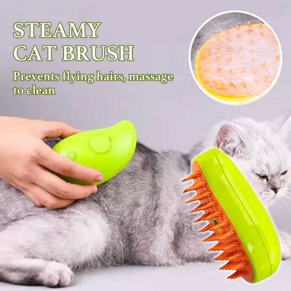 Electric spray hair removal comb..