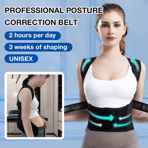 Professional posture correction belt..