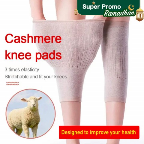 Cashmere warm knee pads