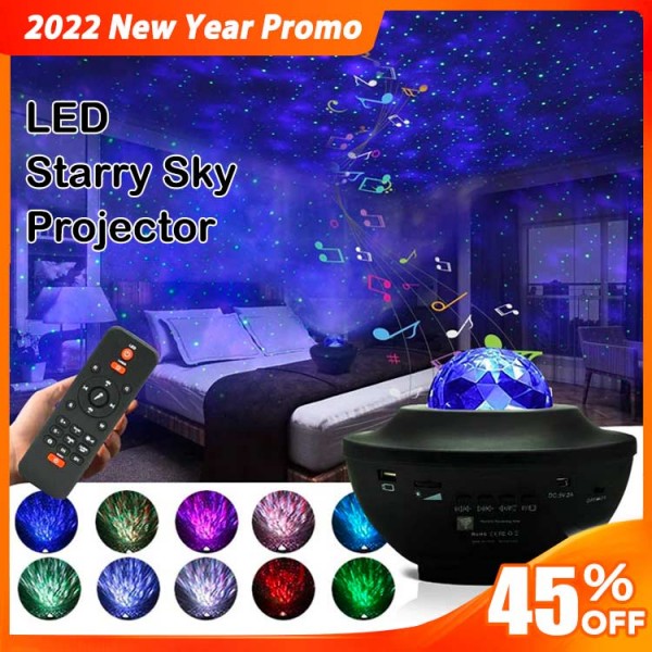 LED starry sky projector