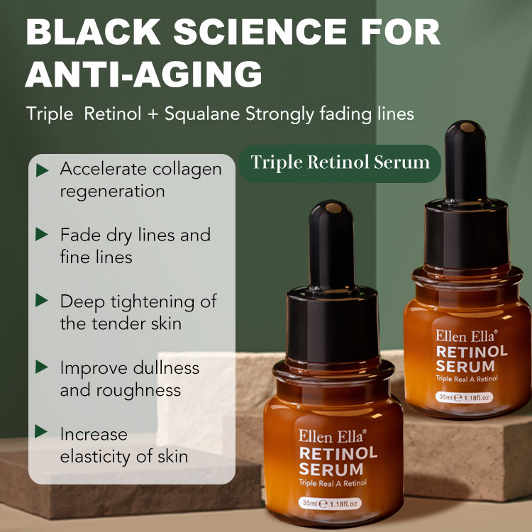 Retinol Anti-aging Cream and Serum Set- Also Suit for sensitive skin